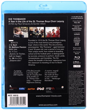 Die Thomaner - Herz und Mund und Tat und Leben [Blu-Ray]