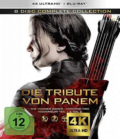 The Hunger Games: The Complete Collection  [4xBlu-Ray 4K]+[4xBlu-Ray]