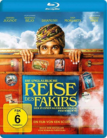 Die unglaubliche Reise des Fakirs, der in einem Kleiderschrank feststeckte (Blu-ray)