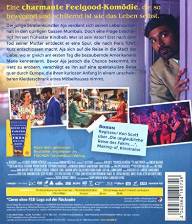 Die unglaubliche Reise des Fakirs, der in einem Kleiderschrank feststeckte (Blu-ray)