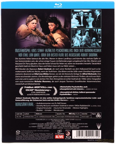 The Spiral Staircase (Kręte schody) [Blu-Ray]