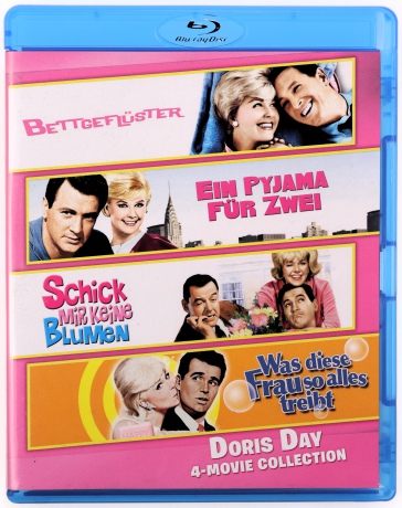 Doris Day Collection: Pillow Talk / Lover Come Back / Send Me No Flowers / The Thrill of It All (Telefon towarzyski / Kochanku, wróć / Nie przysyłaj mi kwiatów / A to historia) [4xBlu-Ray]