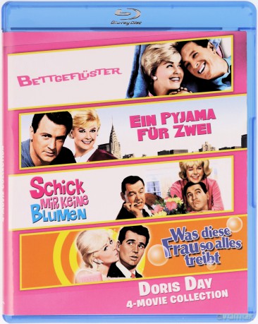 Doris Day Collection: Pillow Talk / Lover Come Back / Send Me No Flowers / The Thrill of It All (Telefon towarzyski / Kochanku, wróć / Nie przysyłaj mi kwiatów / A to historia) [4xBlu-Ray]