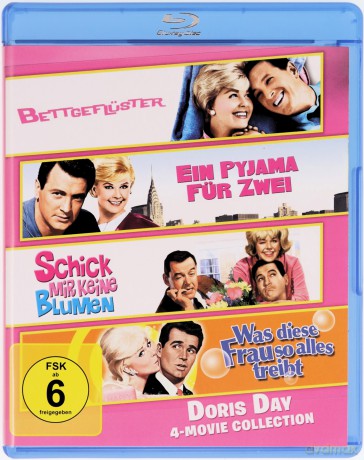 Doris Day Collection: Pillow Talk / Lover Come Back / Send Me No Flowers / The Thrill of It All (Telefon towarzyski / Kochanku, wróć / Nie przysyłaj mi kwiatów / A to historia) [4xBlu-Ray]