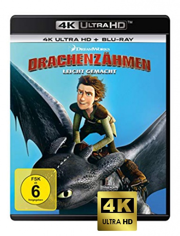 How to Train Your Dragon (Jak wytresować smoka) [Blu-Ray 4K]+[Blu-Ray]