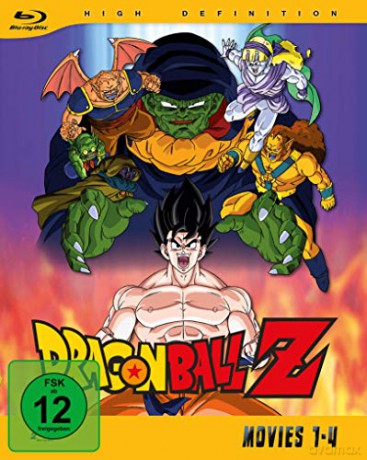Dragonball Z Movies 1-4 (Blu-ray)