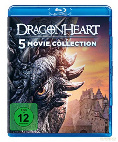 Dragonheart 1-5 Dragonheart /Dragonheart: Battle for the Heartfire/ Dragonheart: Vengeance (Ostatni smok/ Bitwa o Ogień Smoczego Serca/Zemsta) [5xBlu-Ray]