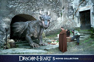 Dragonheart 1-5 Dragonheart /Dragonheart: Battle for the Heartfire/ Dragonheart: Vengeance (Ostatni smok/ Bitwa o Ogień Smoczego Serca/Zemsta) [5xBlu-Ray]