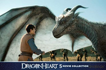 Dragonheart 1-5 Dragonheart /Dragonheart: Battle for the Heartfire/ Dragonheart: Vengeance (Ostatni smok/ Bitwa o Ogień Smoczego Serca/Zemsta) [5xBlu-Ray]