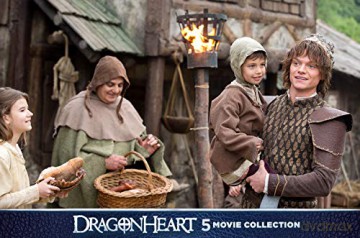 Dragonheart 1-5 Dragonheart /Dragonheart: Battle for the Heartfire/ Dragonheart: Vengeance (Ostatni smok/ Bitwa o Ogień Smoczego Serca/Zemsta) [5xBlu-Ray]