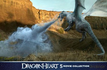 Dragonheart 1-5 Dragonheart /Dragonheart: Battle for the Heartfire/ Dragonheart: Vengeance (Ostatni smok/ Bitwa o Ogień Smoczego Serca/Zemsta) [5xBlu-Ray]