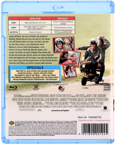 Dumb and Dumber (Głupi i głupszy) [Blu-Ray]