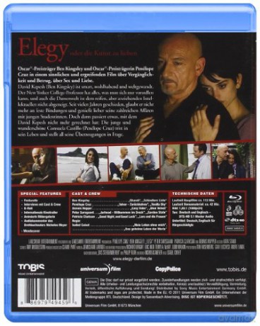 Elegy (Elegia) [Blu-Ray]