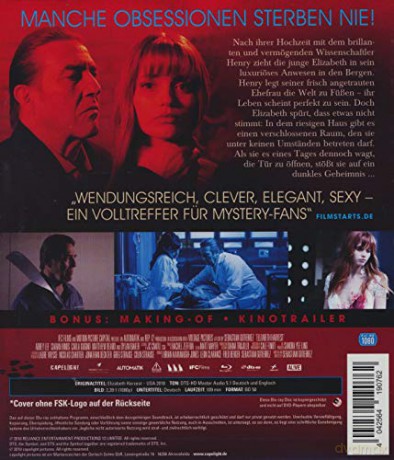 Elizabeth Harvest (Fatum Elizabeth) [Blu-Ray]