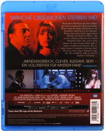 Elizabeth Harvest (Fatum Elizabeth) [Blu-Ray]