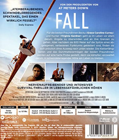 Fall (Nie patrz w dół) [Blu-Ray]