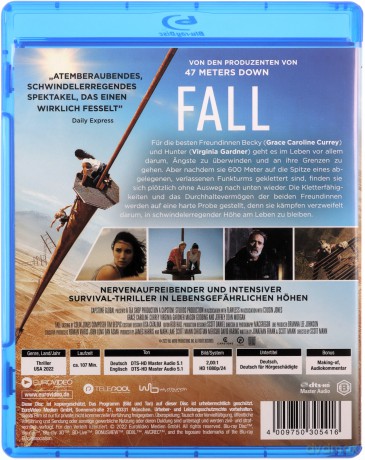 Fall (Nie patrz w dół) [Blu-Ray]