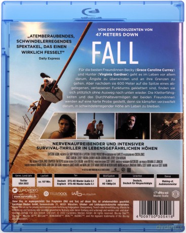Fall (Nie patrz w dół) [Blu-Ray]