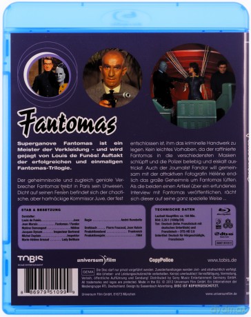 Fantomas [Blu-Ray]