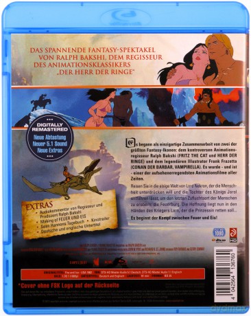 Fire and Ice (Ogień i lód) [Blu-Ray]