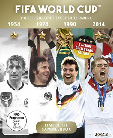 FIFA World Cup 54-74-90-14: Deutschland ist Weltmeister - Die offiziellen Filme der Turniere (Blu-ray)