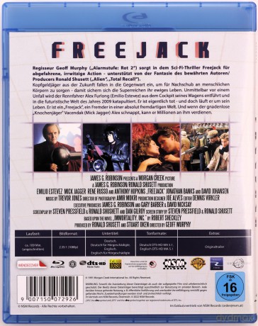 Freejack [Blu-Ray]