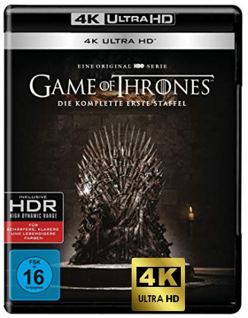 Game of Thrones Season 1 (Gra o Tron) [4xBlu-Ray 4K]