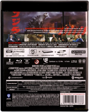 Godzilla (2014) [Blu-Ray 4K] +[Blu-Ray]