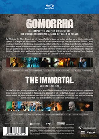 Gomorrah Complete series including The Immortal (Gomorra) [16xBlu-Ray]