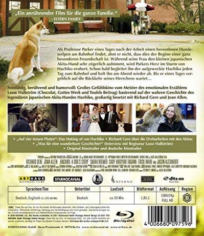 Hachiko (Mój przyjaciel Hachiko) [Blu-Ray]