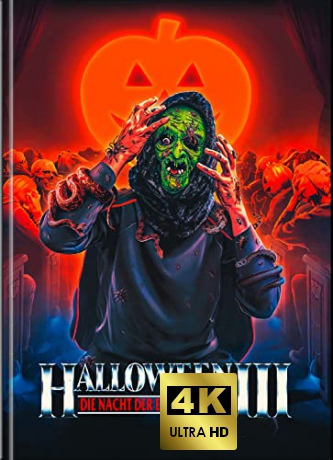 Halloween III: Season of the Witch (Halloween III: Sezon czarownic) (Mediabook) [Blu-Ray 4K]+[Blu-Ray]