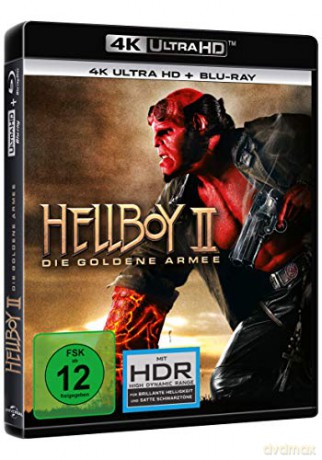 Hellboy II: The Golden Army (Hellboy: Złota armia) [Blu-Ray 4K]+[Blu-Ray]