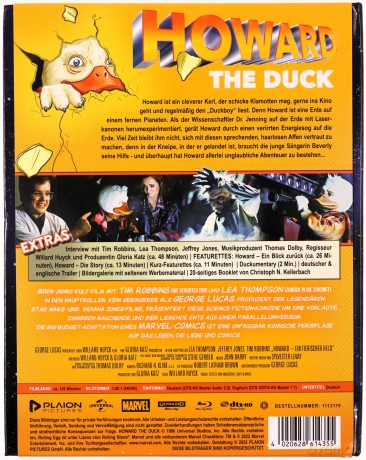 Howard The Duck (Kaczor Howard) (mediabook) [Blu-Ray 4K]+[Blu-Ray]