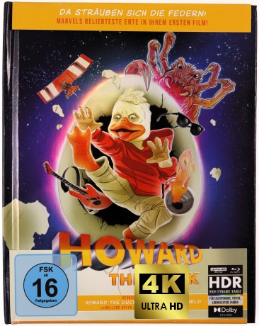 Howard The Duck (Kaczor Howard) (mediabook) [Blu-Ray 4K]+[Blu-Ray]