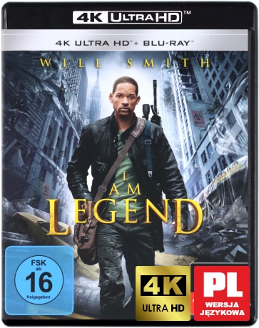 Jestem legendą [Blu-Ray 4K]+[Blu-Ray]