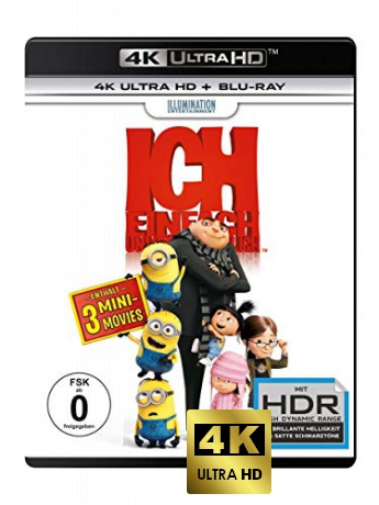 Despicable Me (Jak ukraść Księżyc) [Blu-Ray 4K]+[Blu-Ray]