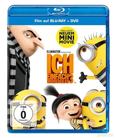 Despicable Me 3 (Gru, Dru i Minionki) [Blu-Ray]+[DVD]