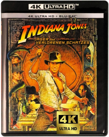 Raiders of the Lost Ark (Poszukiwacze zaginionej Arki) [Blu-Ray 4K]+[Blu-Ray]