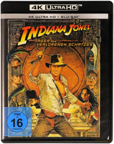 Raiders of the Lost Ark (Poszukiwacze zaginionej Arki) [Blu-Ray 4K]+[Blu-Ray]