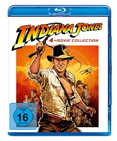 Indiana Jones Complete Collection (Poszukiwacze zaginionej Arki/Indiana Jones i Świątynia Zagłady/ Indiana Jones i ostatnia krucjata/ Indiana Jones i Królestwo Kryształowej Czaszki) [4xBlu-Ray]