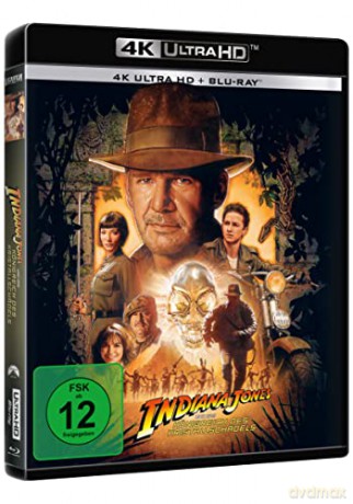 Indiana Jones and the Kingdom of the Crystal Skull (Indiana Jones i Królestwo Kryształowej Czaszki) [Blu-Ray 4K]+[Blu-Ray]