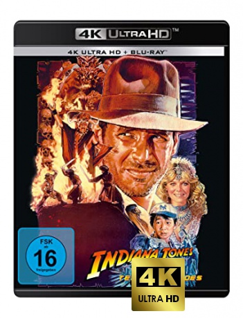 Indiana Jones and the Temple of Doom (Indiana Jones i Świątynia Przeznaczenia) [Blu-Ray 4K]+[Blu-Ray]