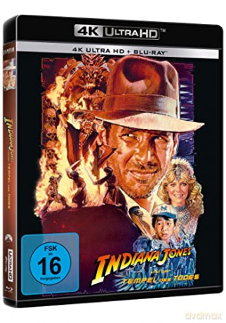 Indiana Jones and the Temple of Doom (Indiana Jones i Świątynia Przeznaczenia) [Blu-Ray 4K]+[Blu-Ray]