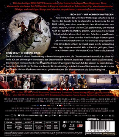 Iron Sky/ Iron Sky: The Coming Race (Iron Sky/Iron Sky. Inwazja) [2xBlu-Ray]