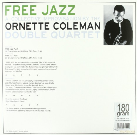 Ornette Coleman: Free Jazz (180 gramm) [WINYL]