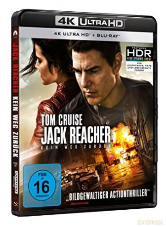 Jack Reacher: Never Go Back (Jack Reacher: Nigdy nie wracaj) [Blu-Ray 4K]+[Blu-Ray]