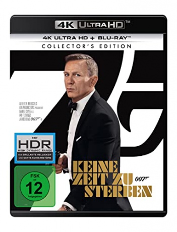 007 James Bond No Time to Die (Nie czas umierać) [Blu-Ray 4K]+[Blu-Ray]