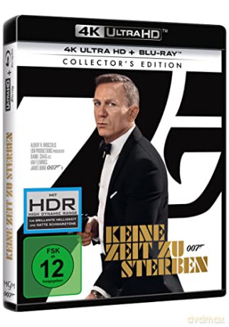 007 James Bond No Time to Die (Nie czas umierać) [Blu-Ray 4K]+[Blu-Ray]