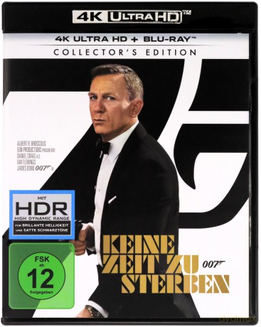 007 James Bond No Time to Die (Nie czas umierać) [Blu-Ray 4K]+[Blu-Ray]