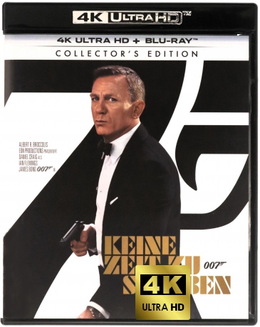 007 James Bond No Time to Die (Nie czas umierać) [Blu-Ray 4K]+[Blu-Ray]